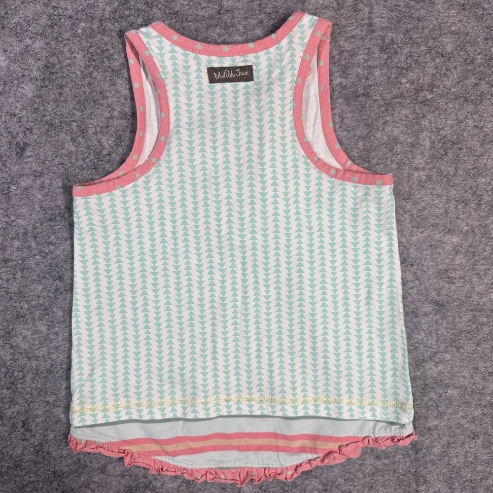 Girls Matilda Jane Happy & Free Fresh Air Tank Top Size 6